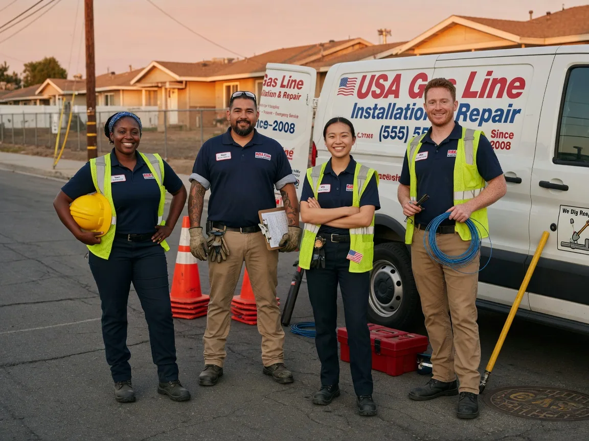 Gas Line Installation company in Ozawkie, KS